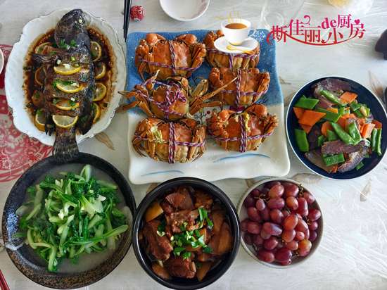 闺蜜做了一桌丰盛的晚餐