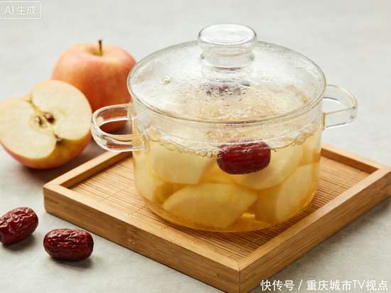 每天吃一个煮熟的苹果坚持一个月