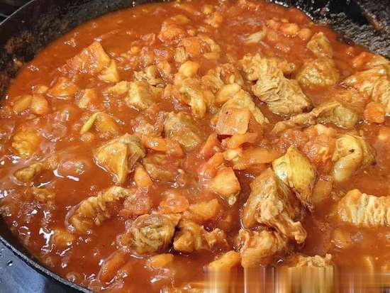 牛腩炖西红柿的家常做法