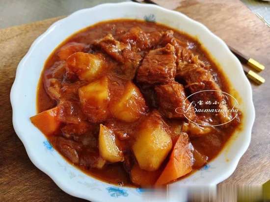牛腩炖西红柿的家常做法