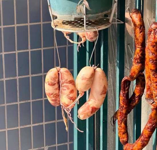 江西晒猪肉全是肥肉
