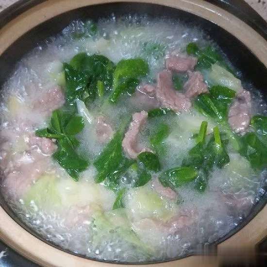 清鲜滑肉