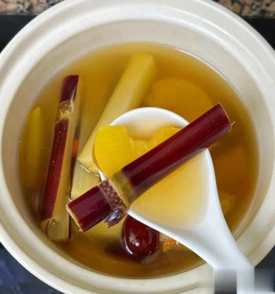 甘蔗水清热去火润肺止咳