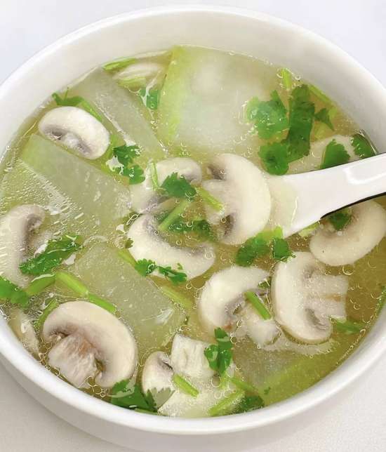 口蘑肉丸冬瓜汤最鲜的做法