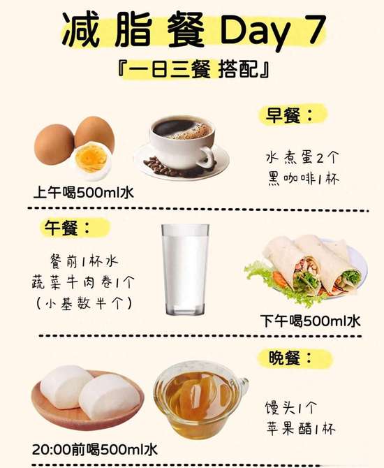 窦月减肥法食谱