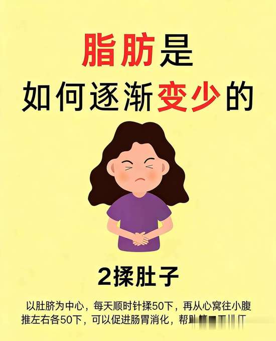 脂肪消减的过程