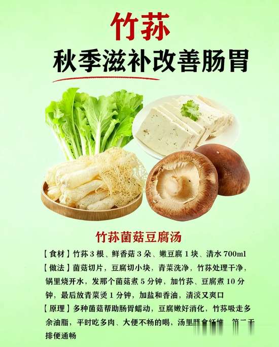 竹荪养胃汤做法