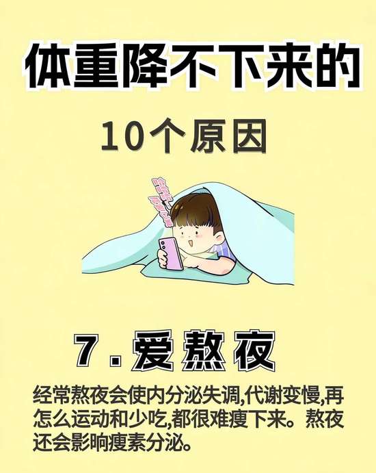 体重一直不变是什么原因