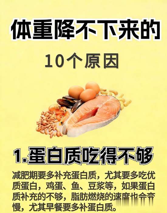 体重一直不变是什么原因