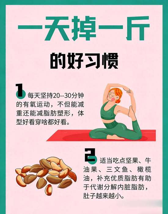 中年人减脂最有效的方法