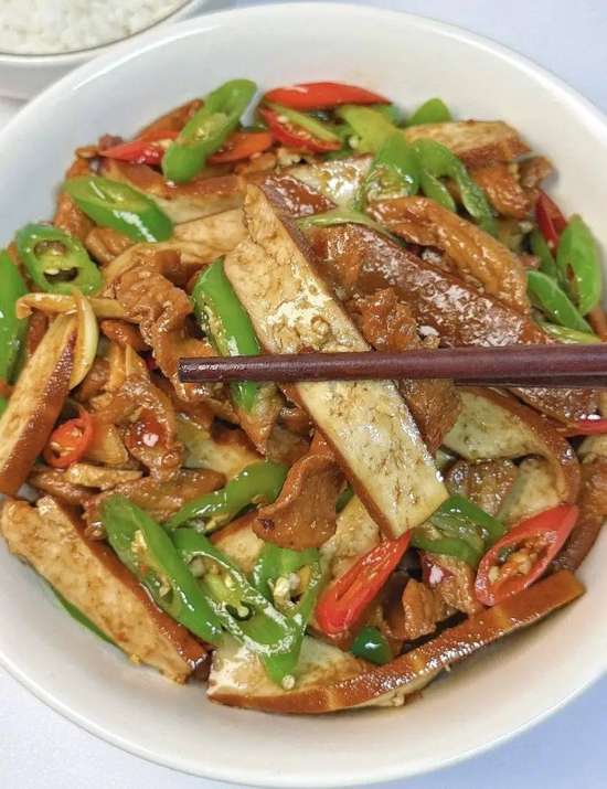 香干炒肉的家常做法