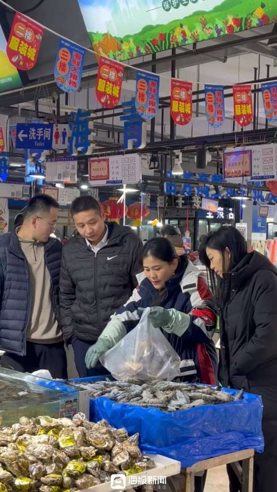 任家台海鲜市场和石臼海鲜市场