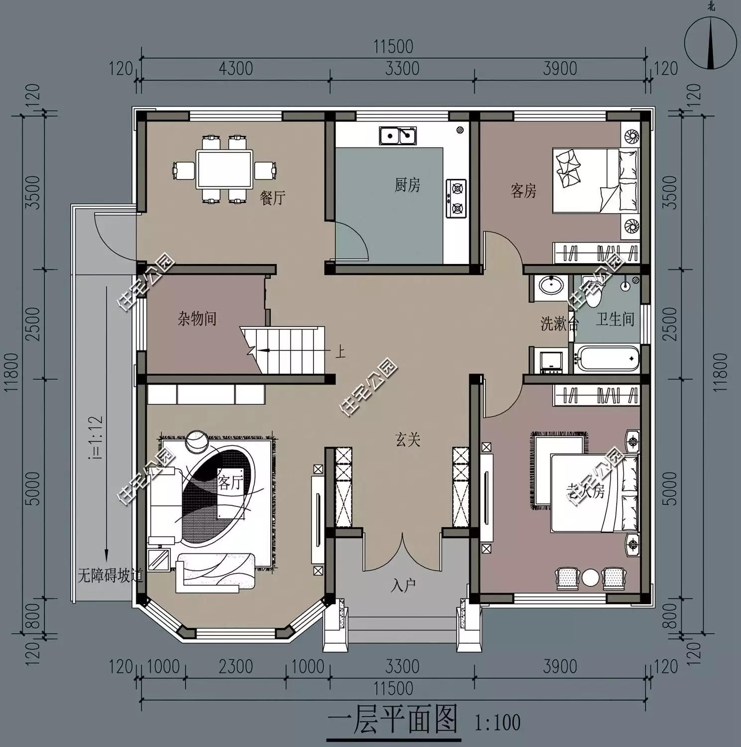 7套经典户型，10个实建案例，用住宅公园的图纸建房，房子有多美时光煮雨，岁月缝花(图20)