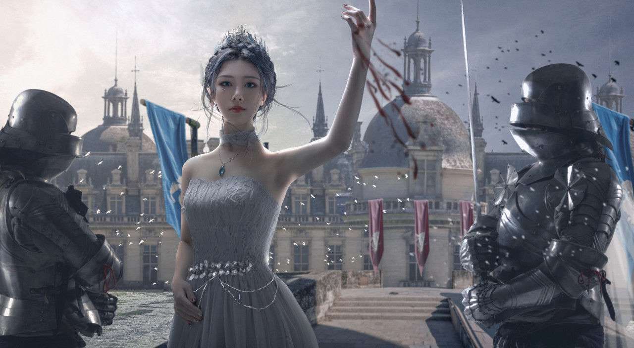 【鬼刀】冰公主 海琴烟 cosplay_【快资讯】
