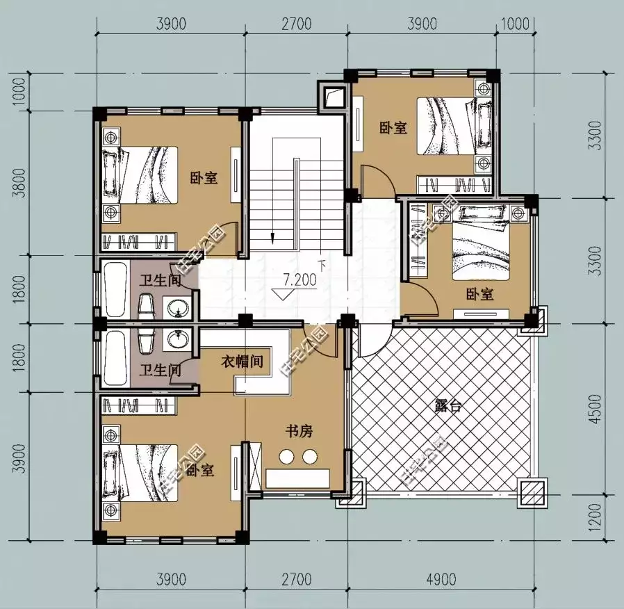 7套经典户型，10个实建案例，用住宅公园的图纸建房，房子有多美时光煮雨，岁月缝花(图39)
