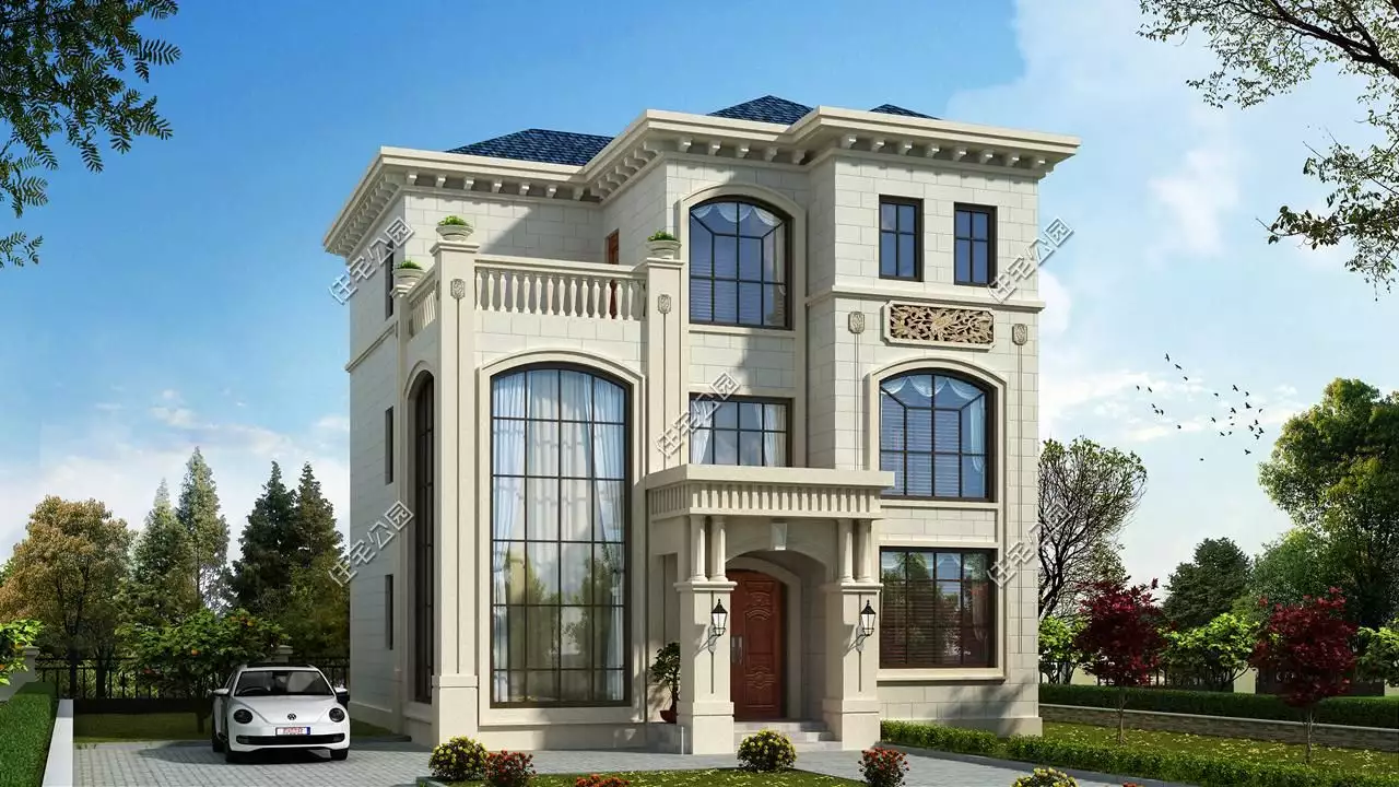 7套经典户型，10个实建案例，用住宅公园的图纸建房，房子有多美时光煮雨，岁月缝花(图13)