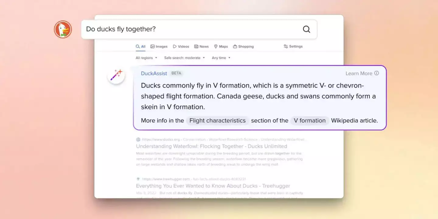 DuckDuckGo 搜索引擎推出AI 工具 DuckAssist中年女人想和你发生关系，往往会有这8个表现，后知后觉就错过了