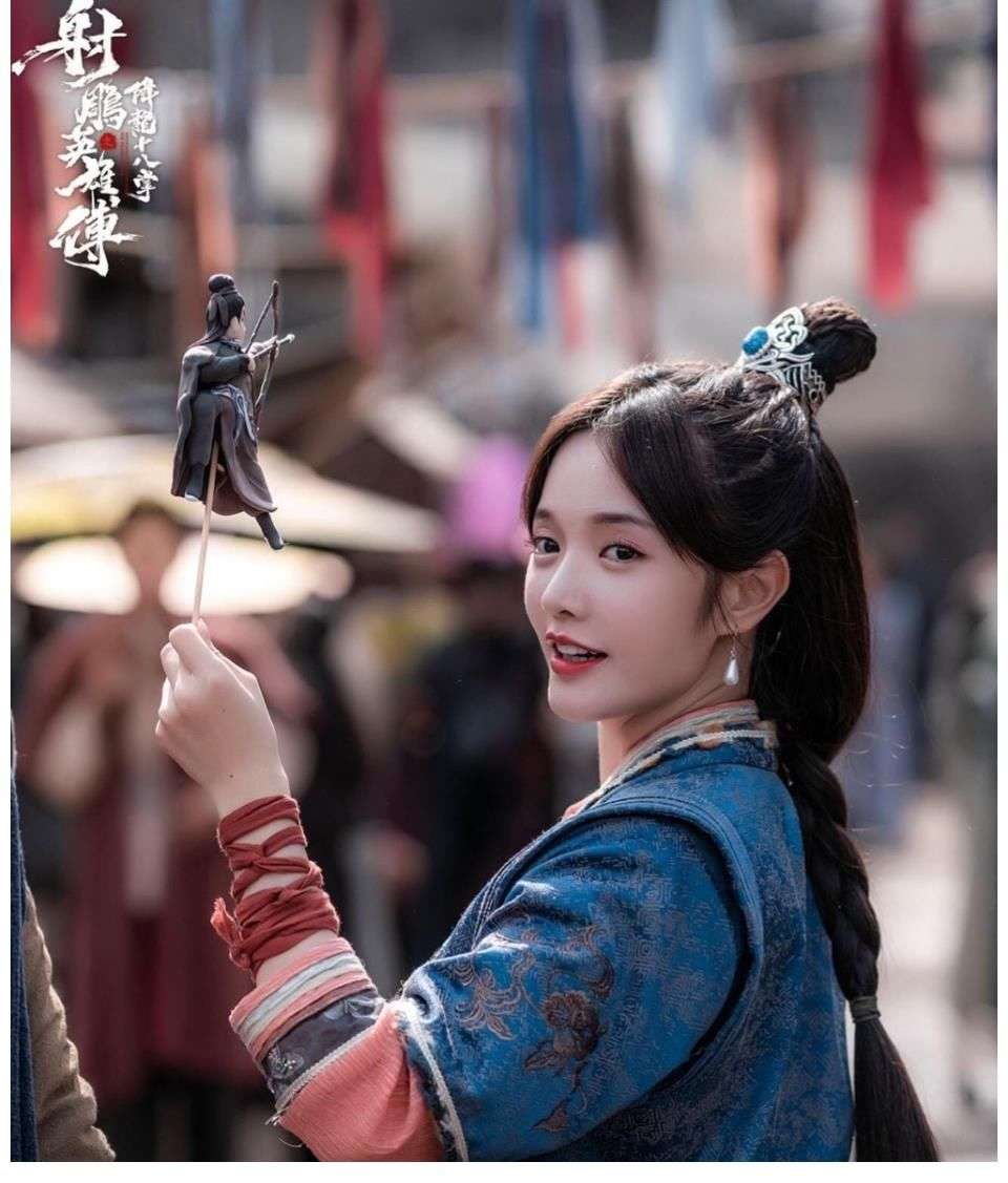 台湾女星林妍柔被网友封为最凶黄蓉，网友：果然是有容乃大_【快资讯】