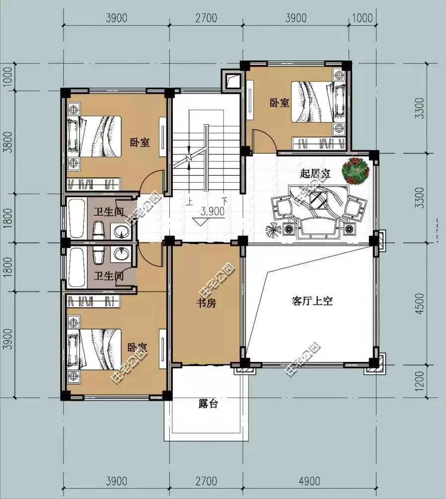 7套经典户型，10个实建案例，用住宅公园的图纸建房，房子有多美时光煮雨，岁月缝花(图38)