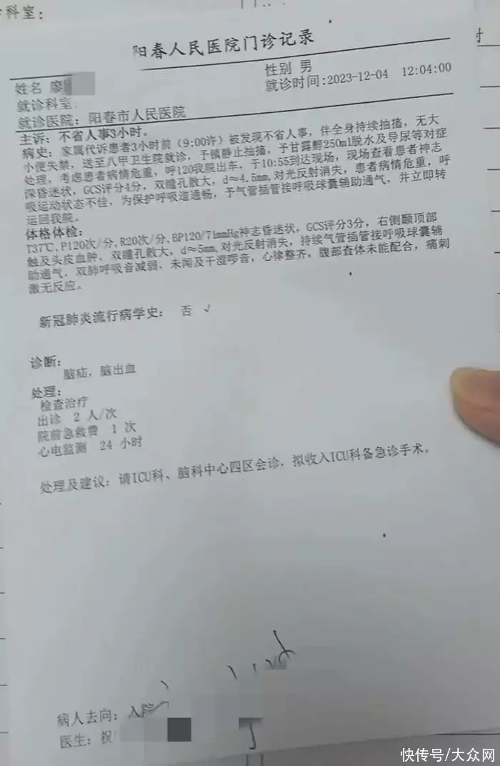 初中生被同学打伤住院 亲属：仍昏迷（初中生被同学打了如何赔偿） 第2张