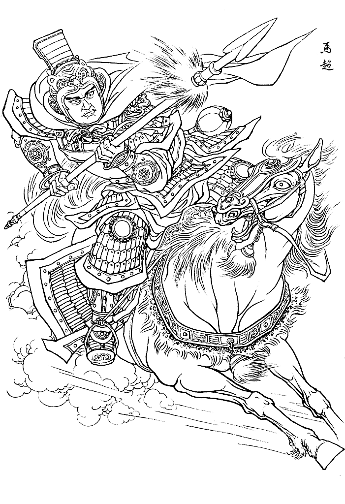 马超在三国名将中属于什么水平