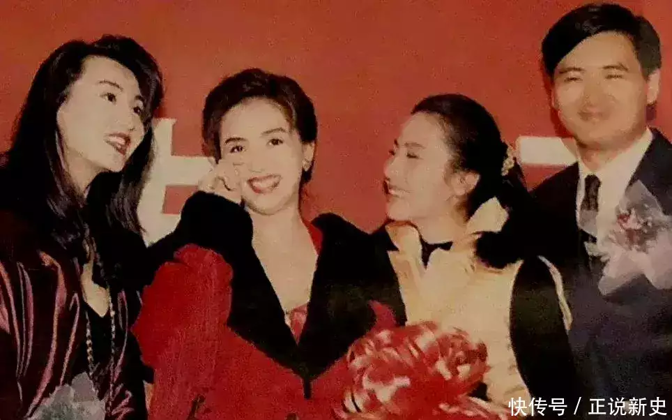 老照片：1992年，张曼玉、梅艳芳、杨紫琼、周润发，一张罕见的合影看完《我是刑警》38集大结局，平复完复杂的心情，我写下这篇文章