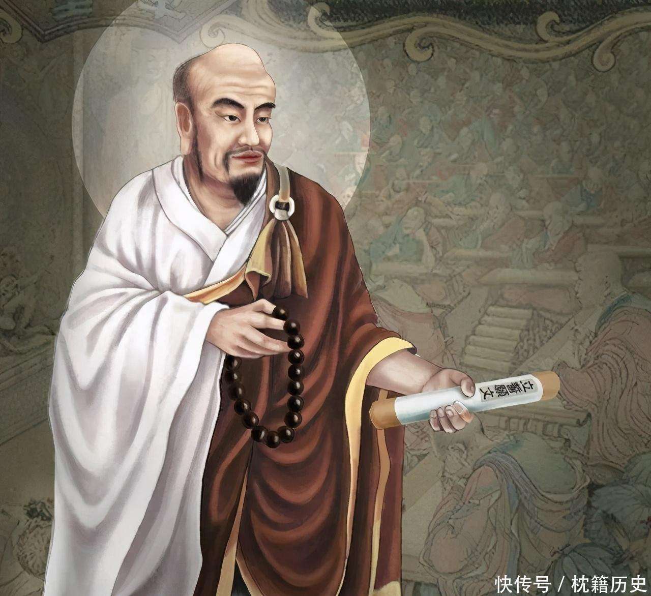 与六祖慧能4问4答的玄觉禅师，49岁圆寂，千只大雁相送_【快资讯】
