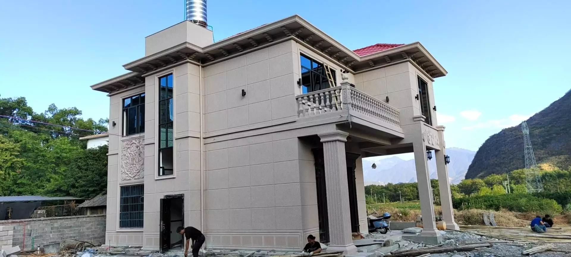 7套经典户型，10个实建案例，用住宅公园的图纸建房，房子有多美时光煮雨，岁月缝花(图29)