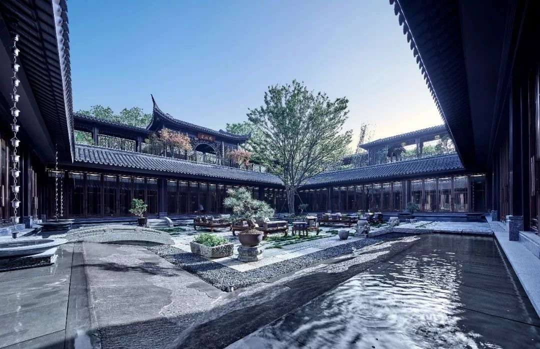 四水归堂，中式院落之美！_【快资讯】