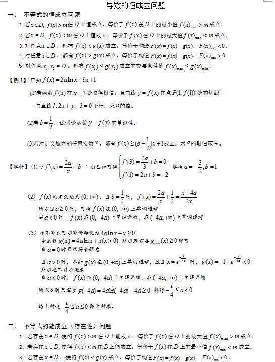 高中数学:导数公式大全及运算法则汇总!满满的干货,建议收藏!_【快资讯】