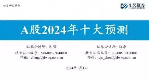 东吴证券2024年A股十大预测:新一轮牛市起点之年,内外资有望共振,数字经济等方向有望贯穿全年最强2.0T+9AT,凯迪拉克同款引擎,跌到10.39万,却没人懂