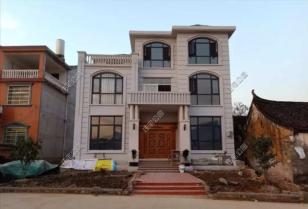 7套经典户型，10个实建案例，用住宅公园的图纸建房，房子有多美时光煮雨，岁月缝花(图35)