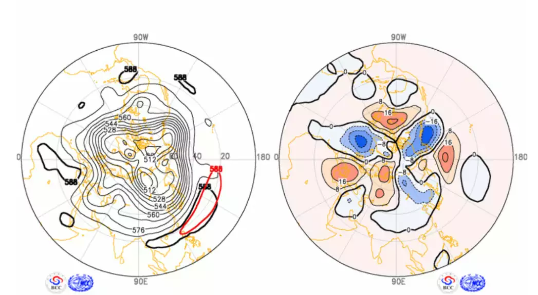 中国极寒天气或“祸起”北极变暖（北极气象预报） 第7张