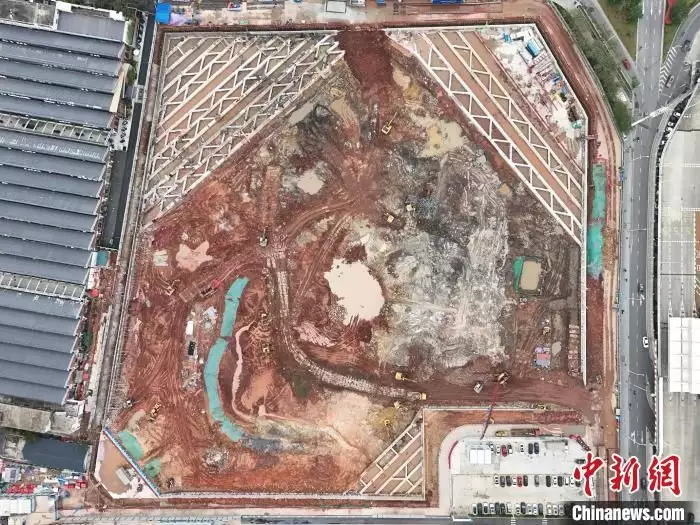 中国人工智能（广州）产业园项目基坑全面开挖