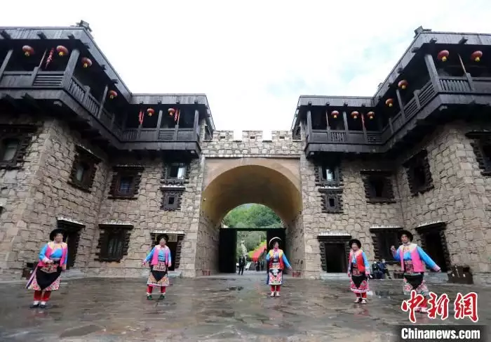 中国古羌城独具特色的人文旅游“火”起来