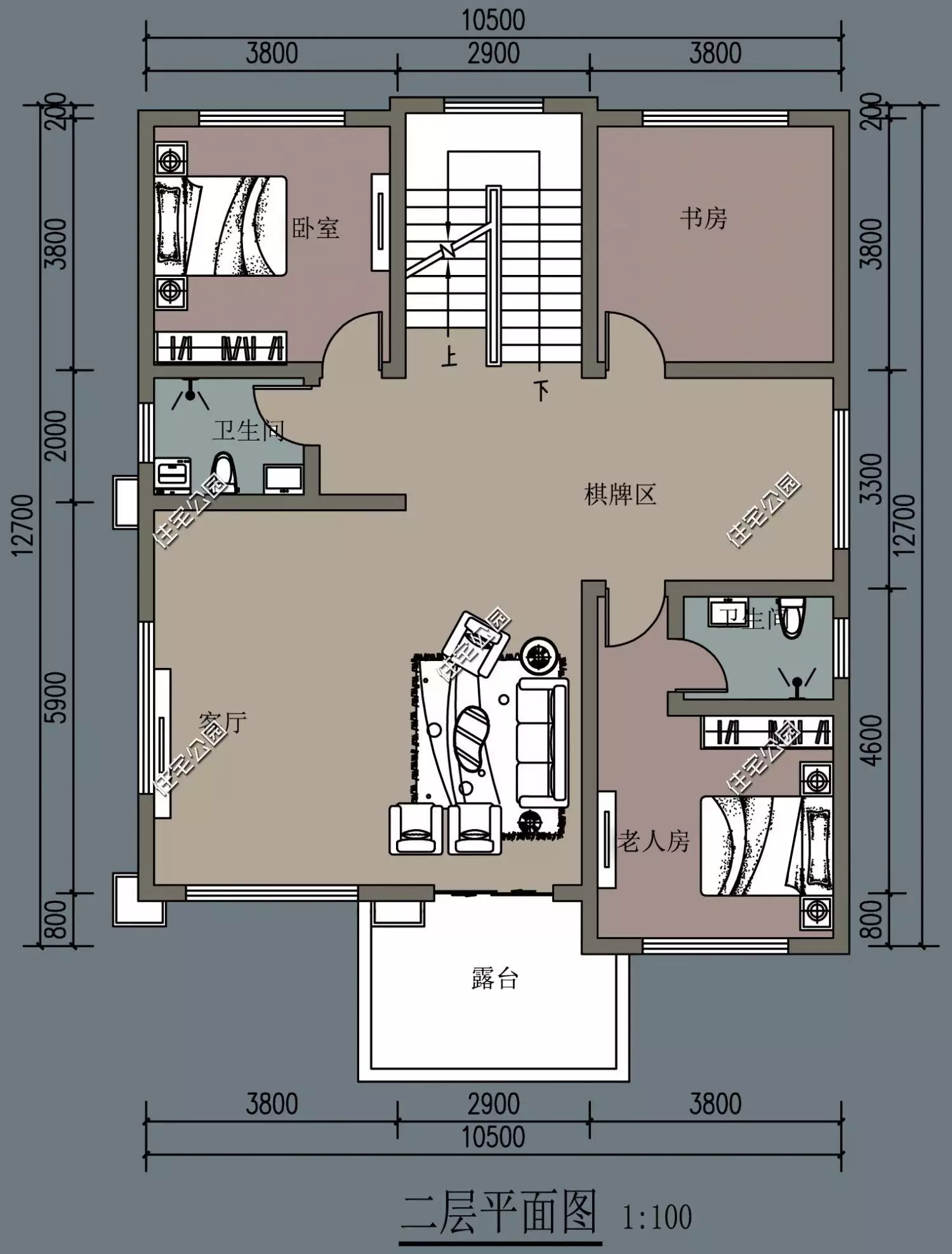 7套经典户型，10个实建案例，用住宅公园的图纸建房，房子有多美时光煮雨，岁月缝花(图15)