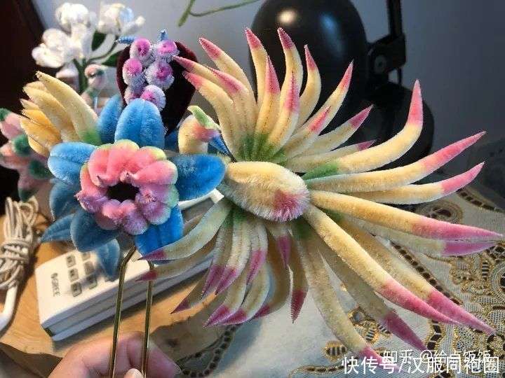 我国非物质文化遗产,许多汉服小姐姐们的心头好——绒花_【快资讯】