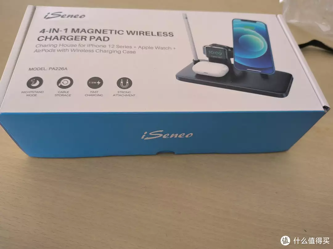 Scientific leakage： 40 yuan won the Amazon big brand Iseneo Four -in Magsafe Magnetic Snor Herbal 15W wireless charging!Broadcast article