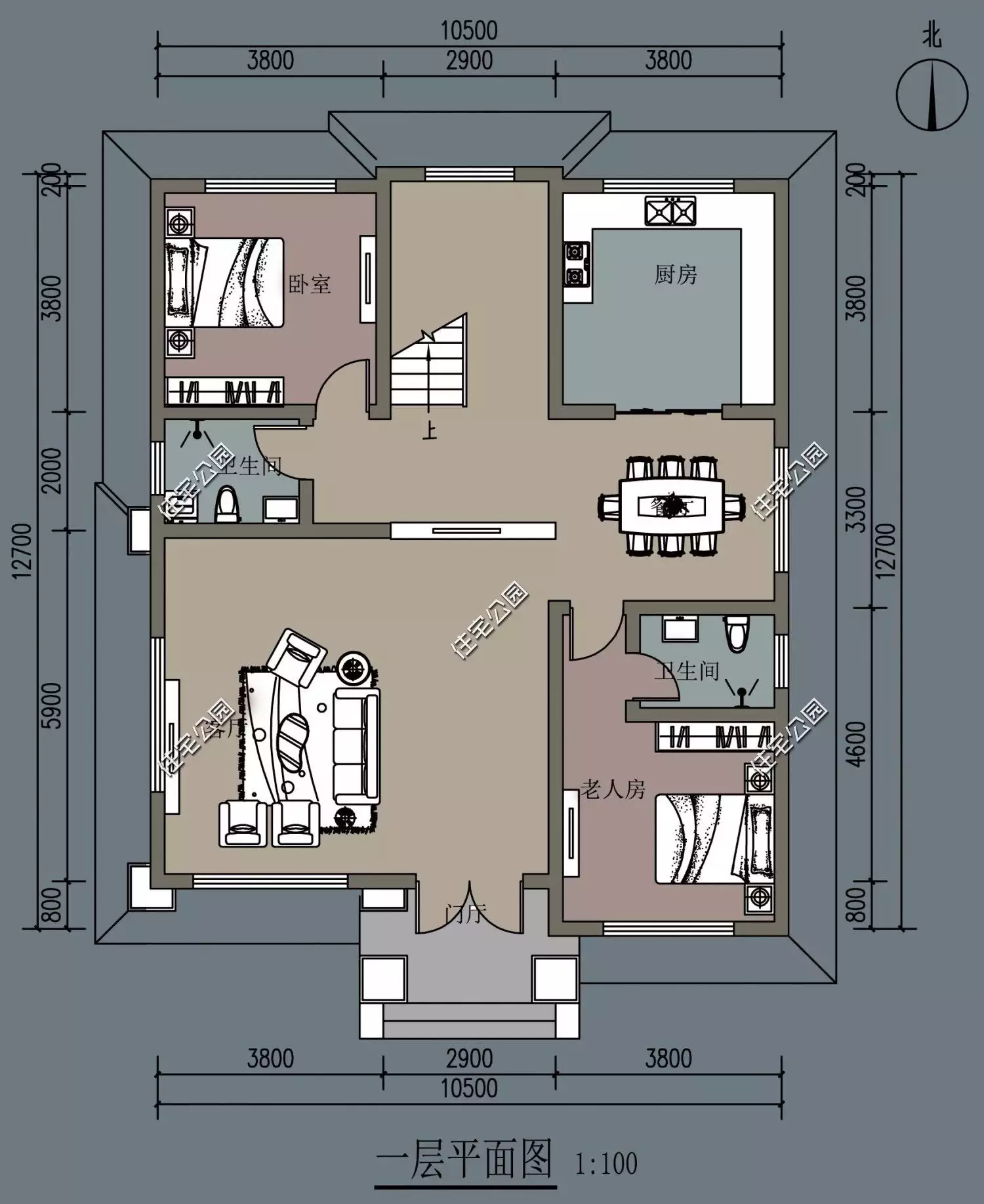 7套经典户型，10个实建案例，用住宅公园的图纸建房，房子有多美时光煮雨，岁月缝花(图14)