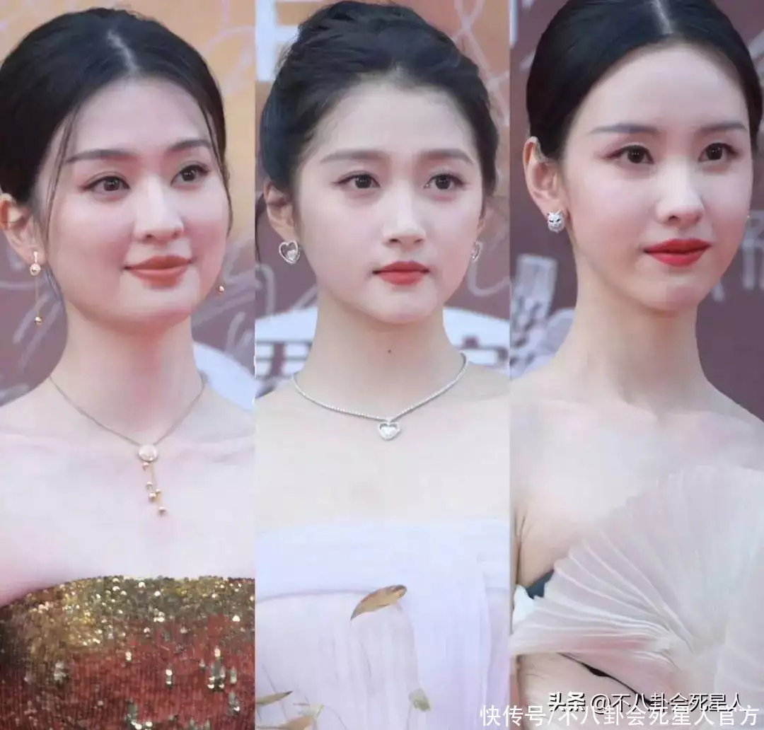 华表一夜精彩不断，红毯拉踩、颁奖口误、典礼嗑瓜子，别太搞笑！1996年，17岁章子怡穿着白色肚兜的照片，脸上带着少女的娇憨