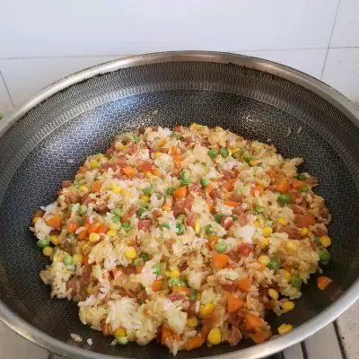 蛋炒饭的做法（蛋炒饭的做法先放蛋还是饭） 第11张