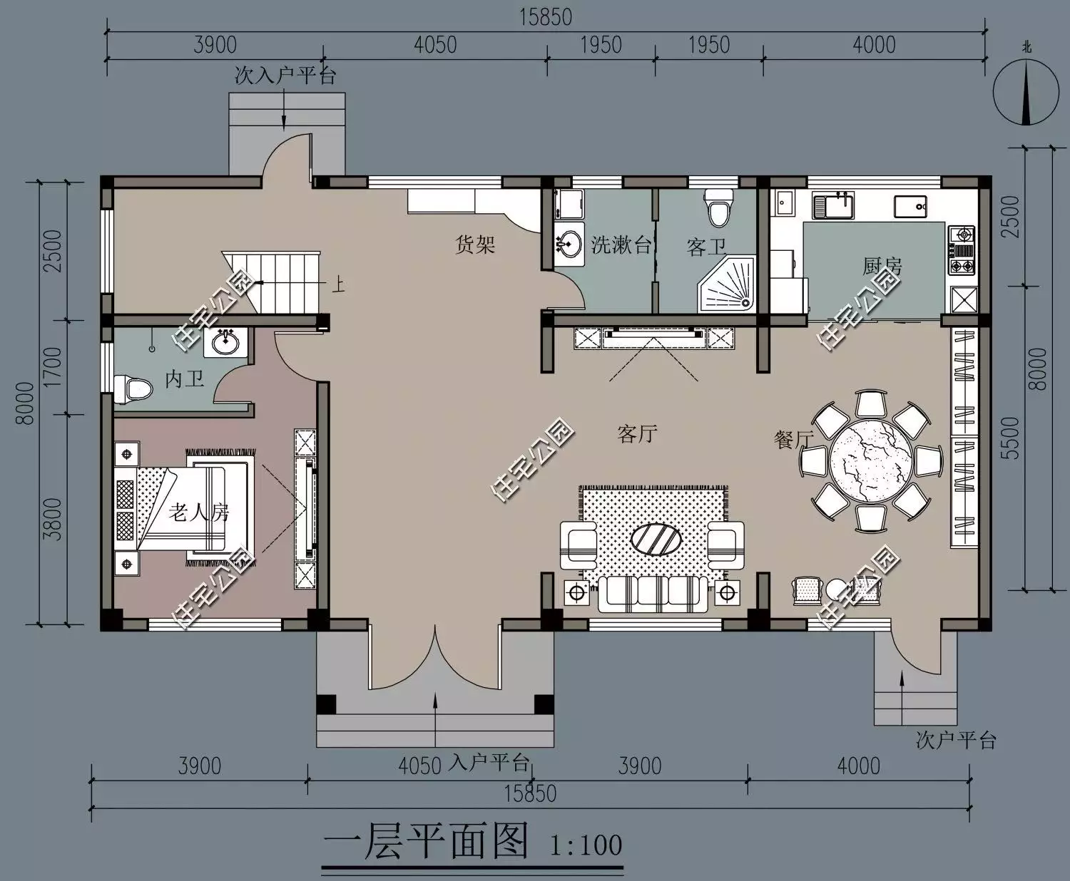 7套经典户型，10个实建案例，用住宅公园的图纸建房，房子有多美时光煮雨，岁月缝花(图9)