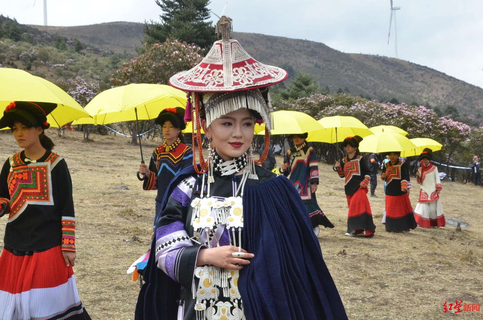 凉山普格县索玛花赏花季开幕，彝族传统选美冠军出炉_【快资讯】