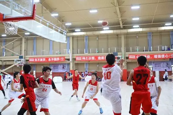2024年北京市体育传统项目学校篮球比赛拉开战幕高圆圆又带火一种新穿搭，粉色针织衫+灰色西装裤，高级减龄 第3张