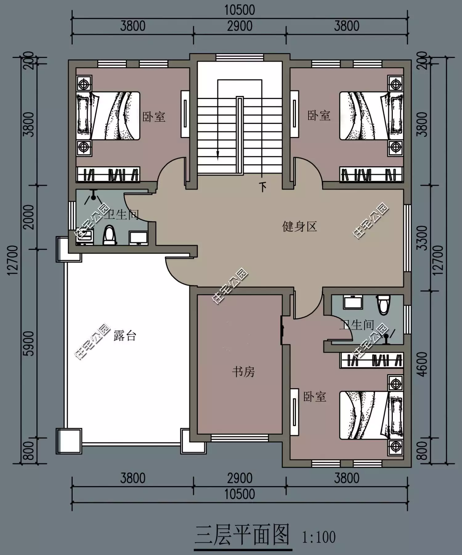 7套经典户型，10个实建案例，用住宅公园的图纸建房，房子有多美时光煮雨，岁月缝花(图16)