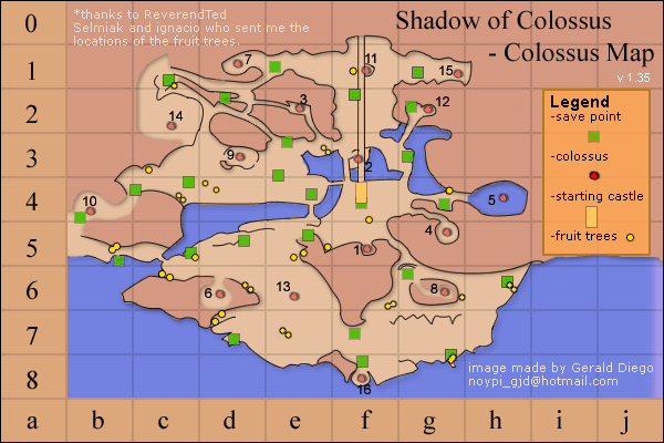 旺达与巨像重制版地图资源在哪?资源分布图示
