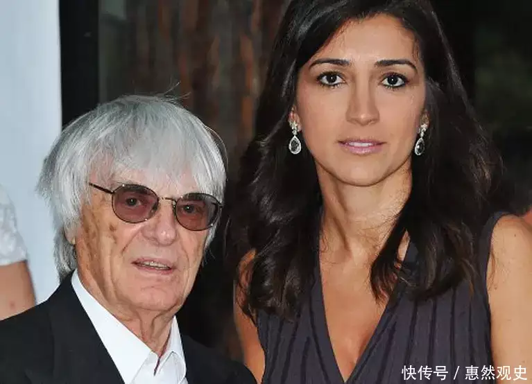 F1前总裁：身价100亿身高1.59米，82岁三婚娶超模，90岁生儿子蒋雯丽母亲：生三个女儿，二女儿最漂亮，小女儿的婚姻让她操碎心(图21)