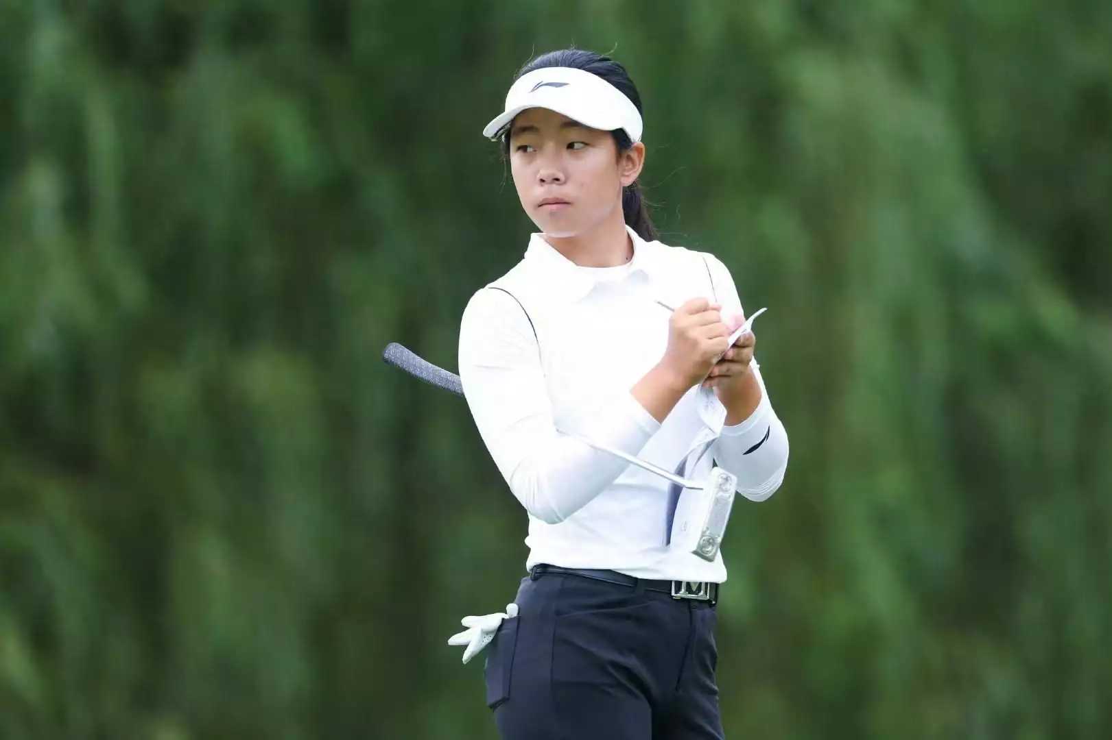 刘国梁女儿LPGA首秀（刘国梁的女儿在观澜湖） 第2张