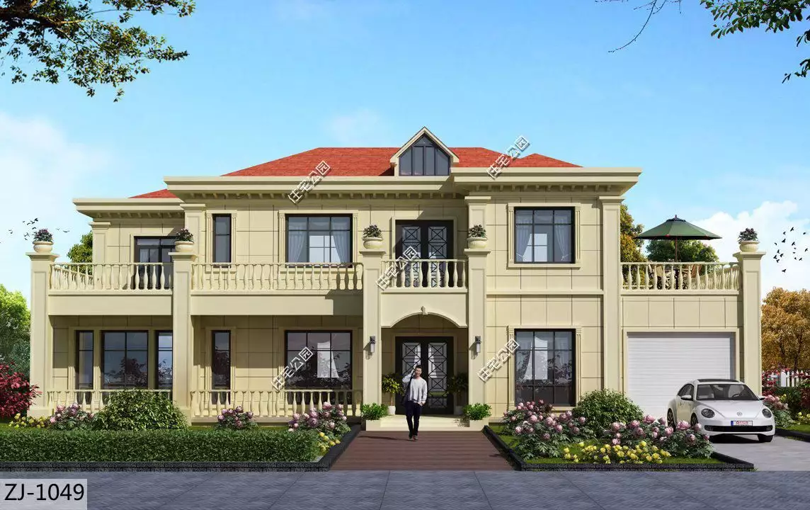 7套经典户型，10个实建案例，用住宅公园的图纸建房，房子有多美时光煮雨，岁月缝花(图24)