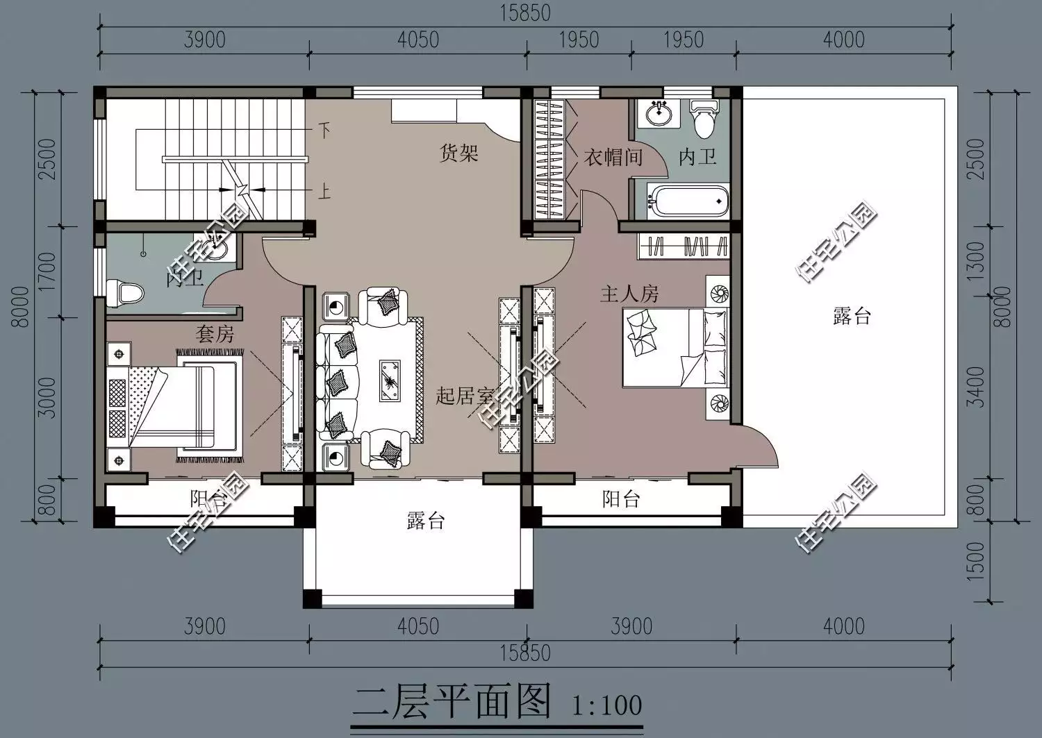 7套经典户型，10个实建案例，用住宅公园的图纸建房，房子有多美时光煮雨，岁月缝花(图10)
